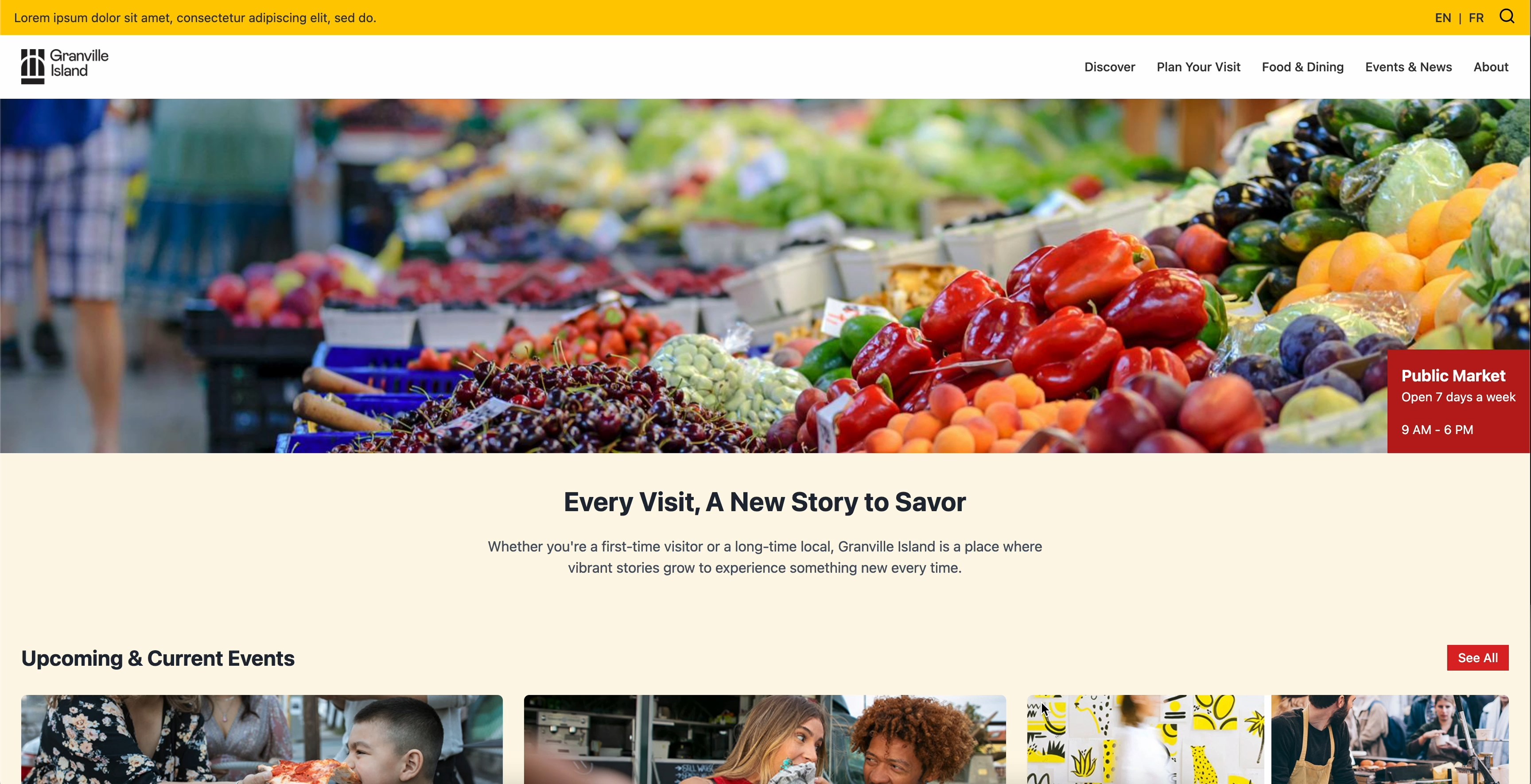 Granville Island Redesign